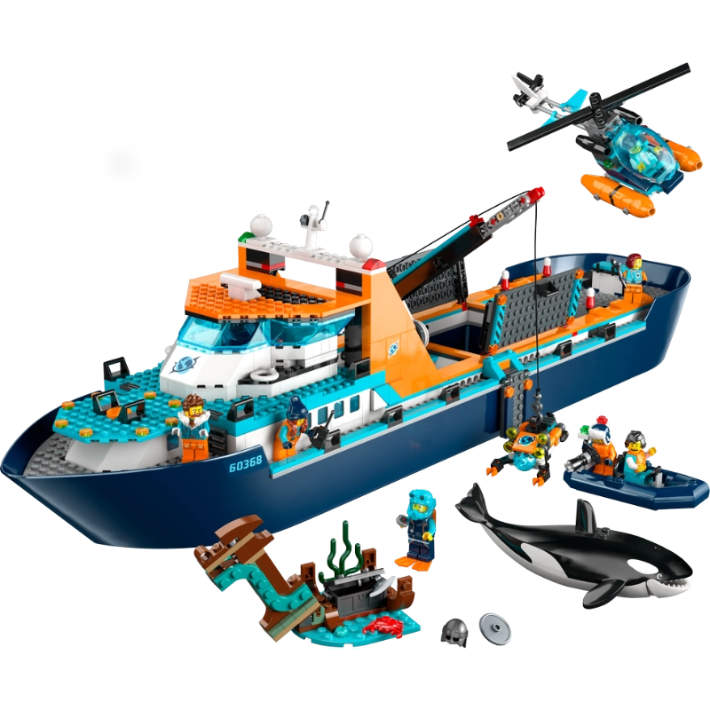 Lego - Arctic Explorer Ship 815 Pcs 7Y+ — BambiniJO Jordan