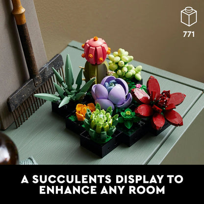Lego - Succulents (Rare Edition) 771 Pcs 18Y+ — BambiniJO Jordan