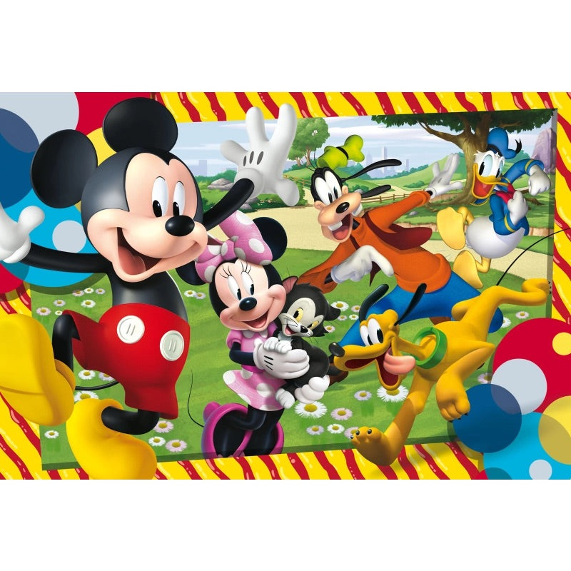 Disney Puzzle Maxifloor 4 X 48 Mickey- 192 Pcs  4Y+