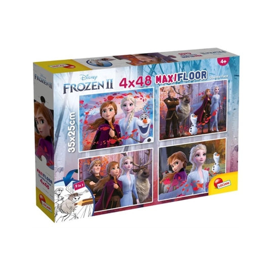 Disney Puzzle Maxifloor 4 X 48 Frozen2- 192 Pcs  4Y+