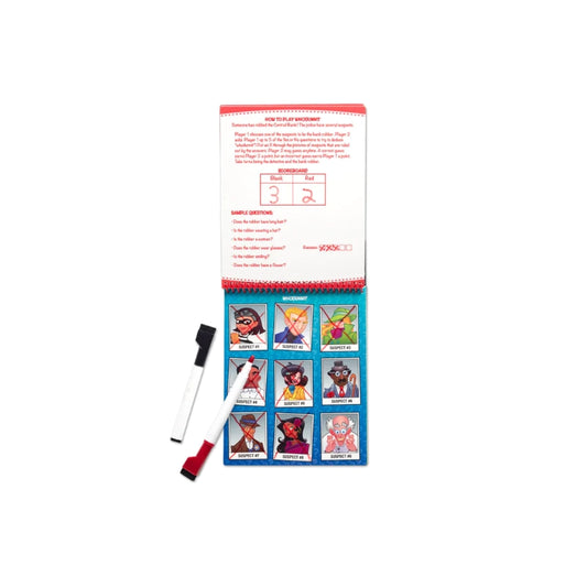 Melissa & Doug Spy Games Wipe-Off Activity Pad- On the Go Travel Activity | 6Y+ — BambiniJO Jordan