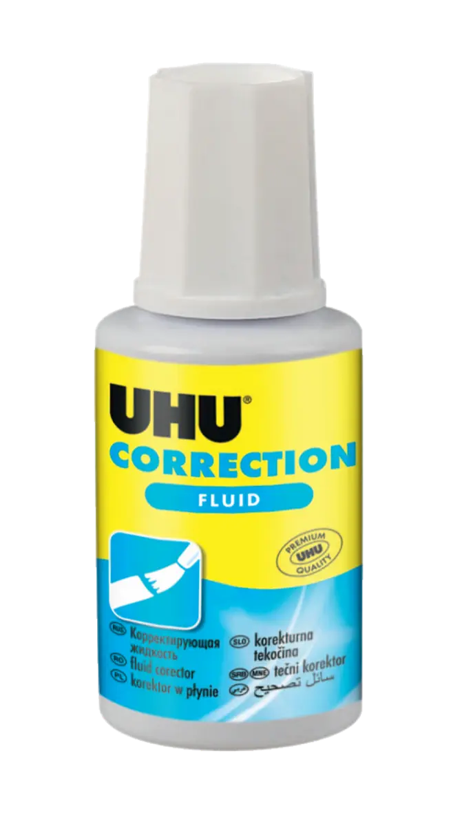 UHU Correction Fluid 20ml bottle