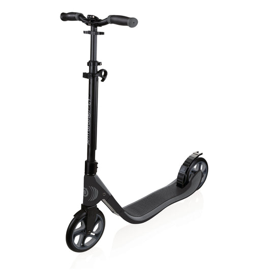 Globber ONE NL 205 scooter in black and charcoal grey — BambiniJO Jordan