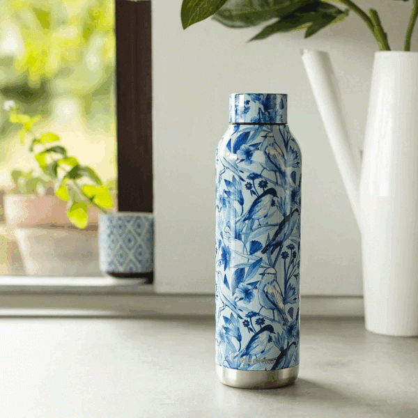 Quokka - Thermal Stainless Steel Bottle Solid PORCELAIN SPARROW - 630ml