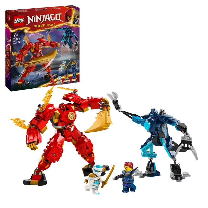 Lego - Kai's Elemental Fire Mech 322 Pcs 7Y+ — BambiniJO Jordan