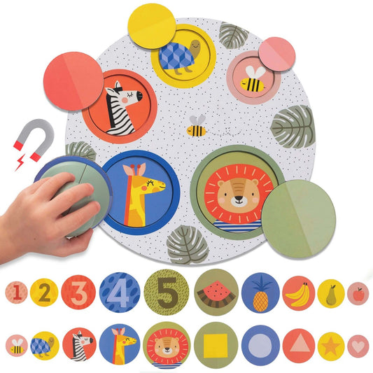 Taf Toys - Easier Learning Magnetic Peek-A-Boo Puzzle