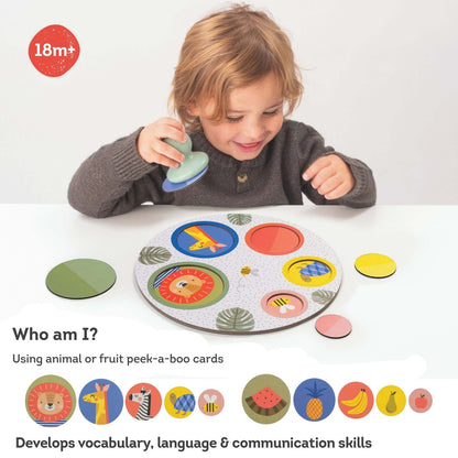 Taf Toys - Easier Learning Magnetic Peek-A-Boo Puzzle