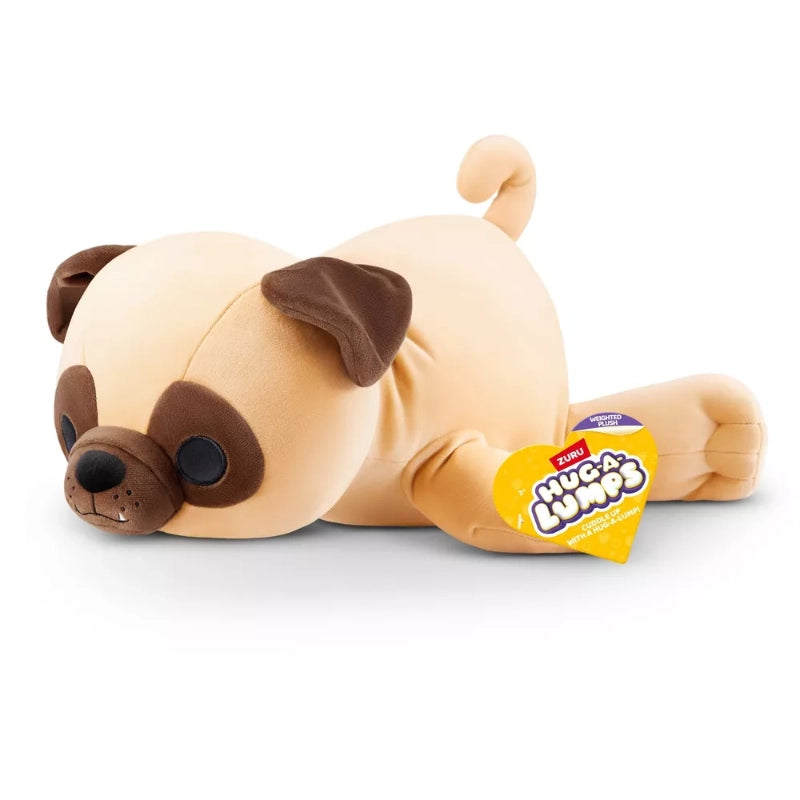Hug-A-Lumps - 7.8" Medium Pug Stuffed Animal Series 1 | 3Y+