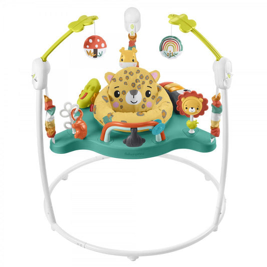 Fisher-Price - Leaping Leopard Jumperoo - Baby Activity Center