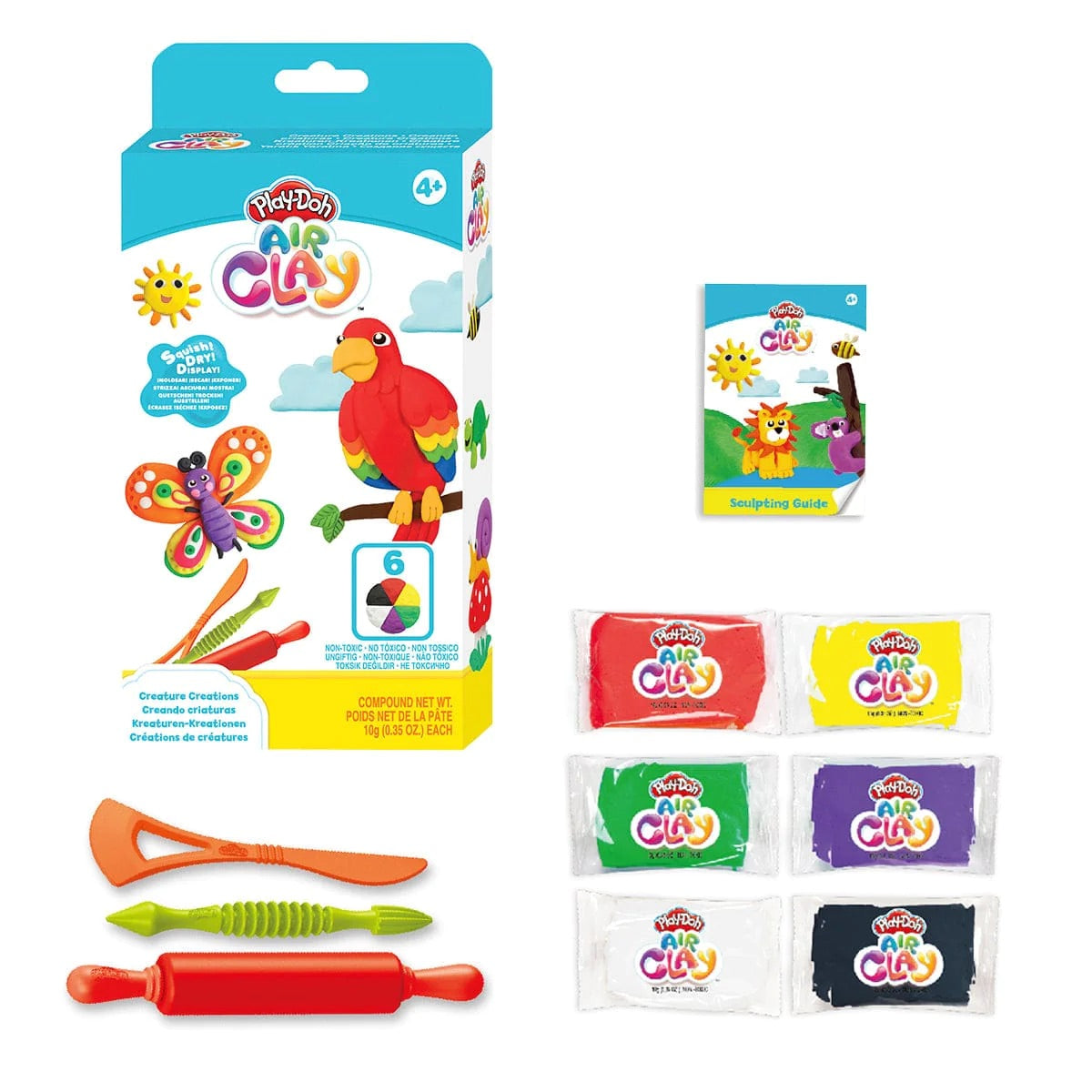 Play-Doh - Air Clay Accessories Studio Charms Play-Doh - Air Clay Accessories Studio Charms