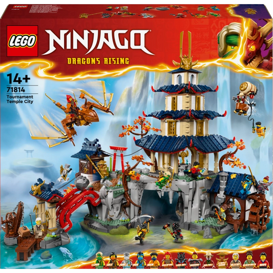 Lego - Tournament Temple City (Rare Edition) 3489 Pcs 14Y+ — BambiniJO Jordan