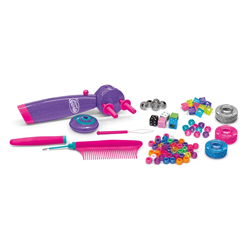 Cra-Z-Art - Shimmer 'n Sparkle Deluxe Styler Braid Bead & Twist! | 8Y+