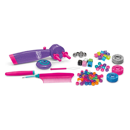 Cra-Z-Art - Shimmer 'n Sparkle Deluxe Styler Braid Bead & Twist! | 8Y+