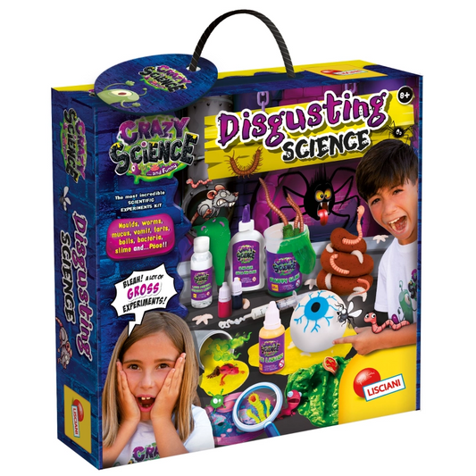 Lisciani - Crazy Science The Great Laboratory of Disgusting and Science | 8Y+