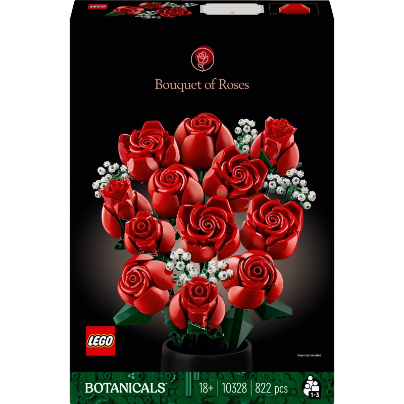 Lego - Bouquet of Roses 822 Pcs 18Y+ — BambiniJO Jordan