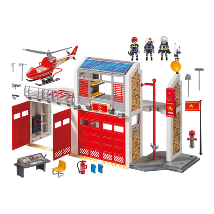 Playmobil - Fire Station- 181 Pcs | 4Y+