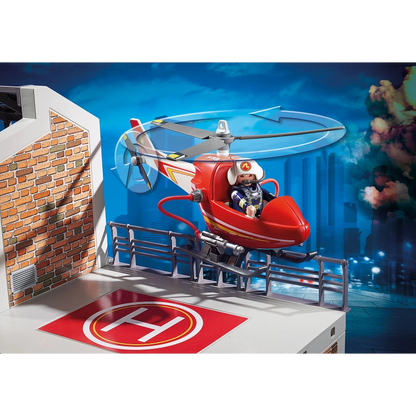 Playmobil - Fire Station- 181 Pcs | 4Y+