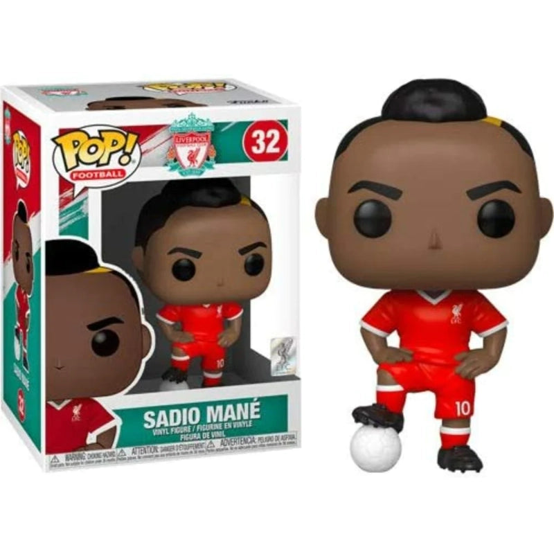 Funko - Pop! كرة القدم: ليفربول- ساديو ماني | 3 سنوات فما فوق Funko - Pop! كرة القدم: ليفربول- ساديو ماني | 3 سنوات فما فوق