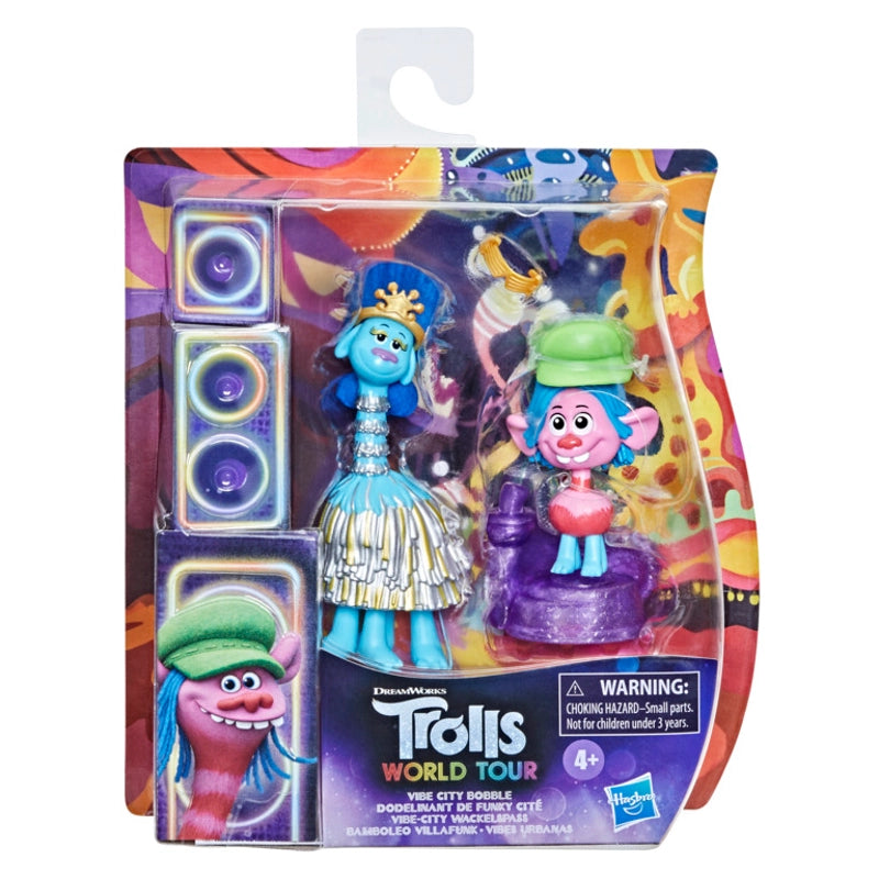 Trolls - DreamWorks World Tour Vibe City Bobble | 4Y+ Trolls - DreamWorks World Tour Vibe City Bobble | 4Y+