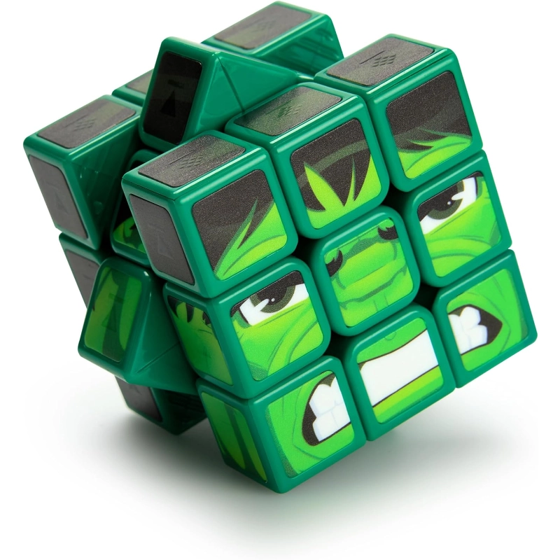 Spin Master Games - Rubik's Cubers Marvel Hulk | 8Y+