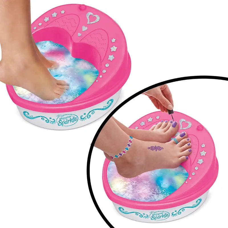 Cra-Z-Art - Shimmer 'n Sparkle 5-in-1 Light Up Super Spa Salon | 8Y+ Cra-Z-Art - Shimmer 'n Sparkle 5-in-1 Light Up Super Spa Salon | 8Y+