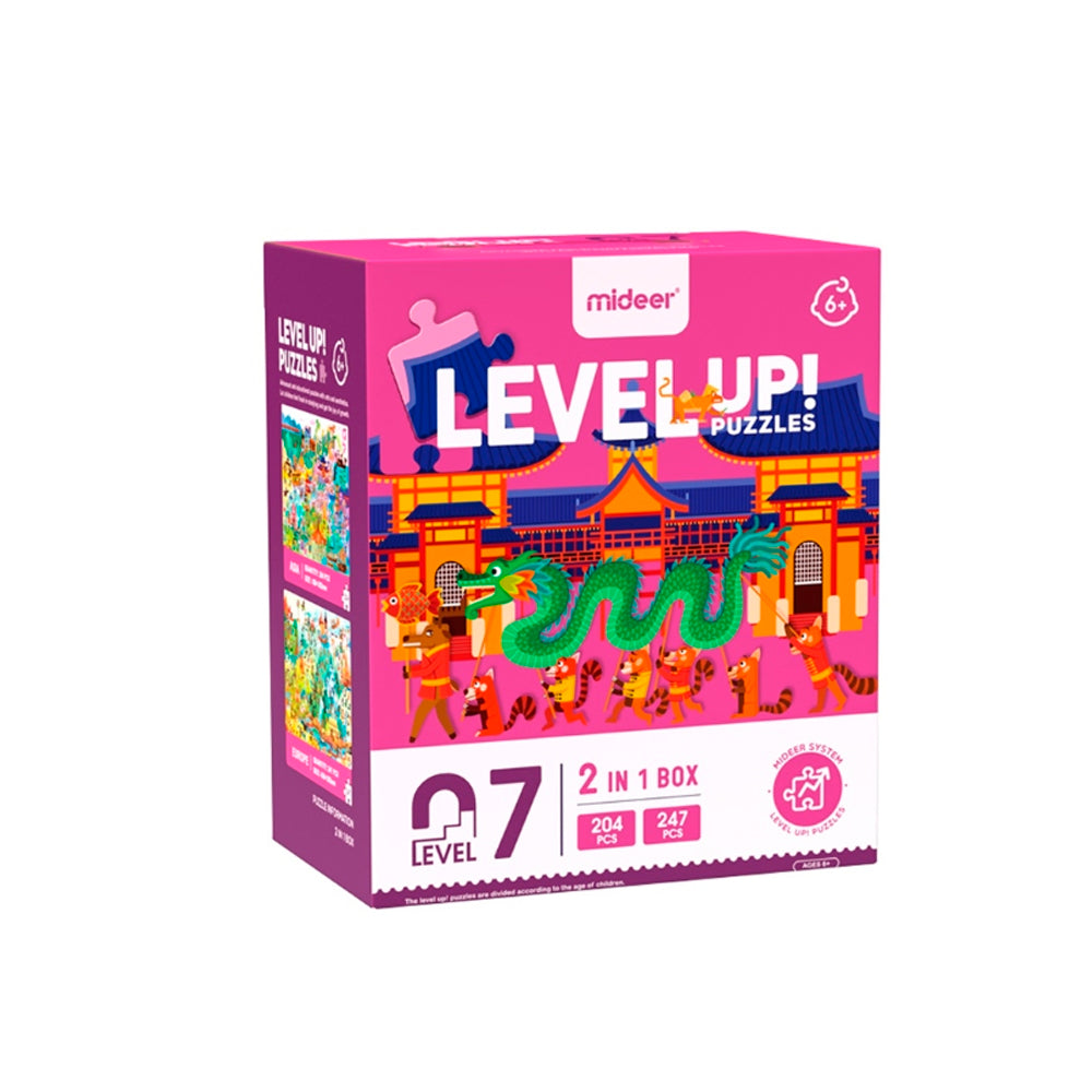 Mideer - Level Up Puzzle 7 World Travel Mideer - Level Up Puzzle 7 World Travel