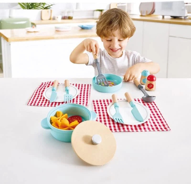 Hape - Little Chef Cooking & Serve Set Hape - Little Chef Cooking & Serve Set