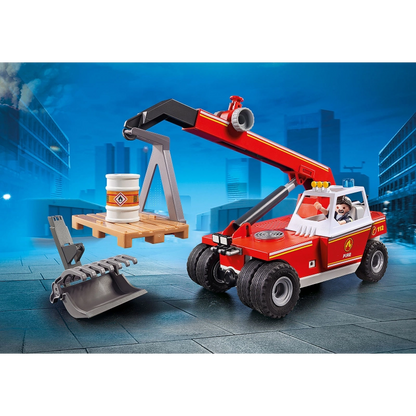 Playmobil - Fire Crane-47 Pcs | 4Y+