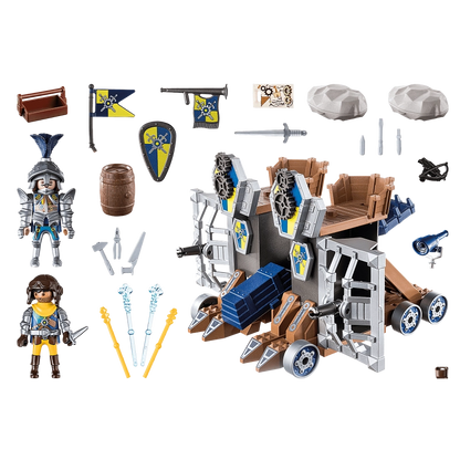 Playmobil - Novelmore Mobile Fortress- 74 Pcs | 4Y+