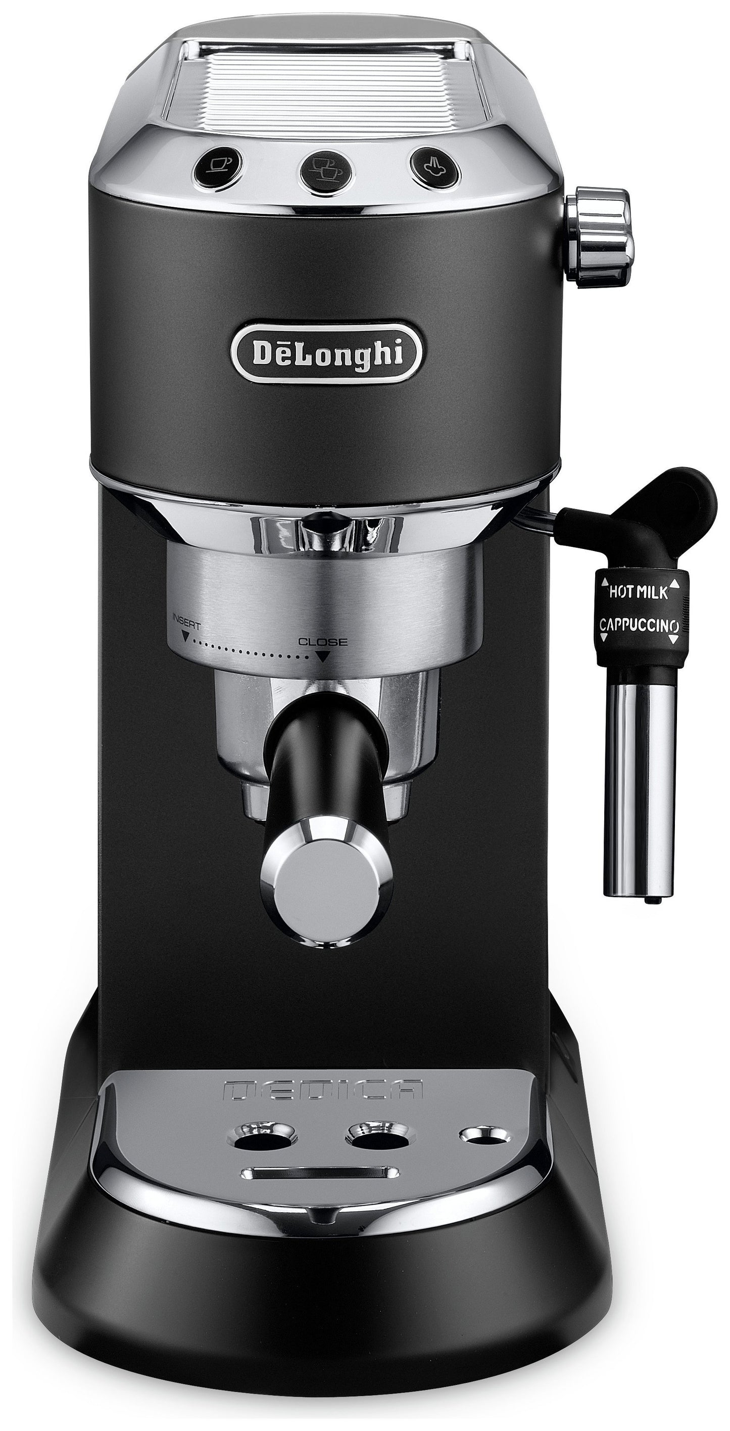 De'Longhi - DEDICA Pump Espresso Maker Black | EC685.BK