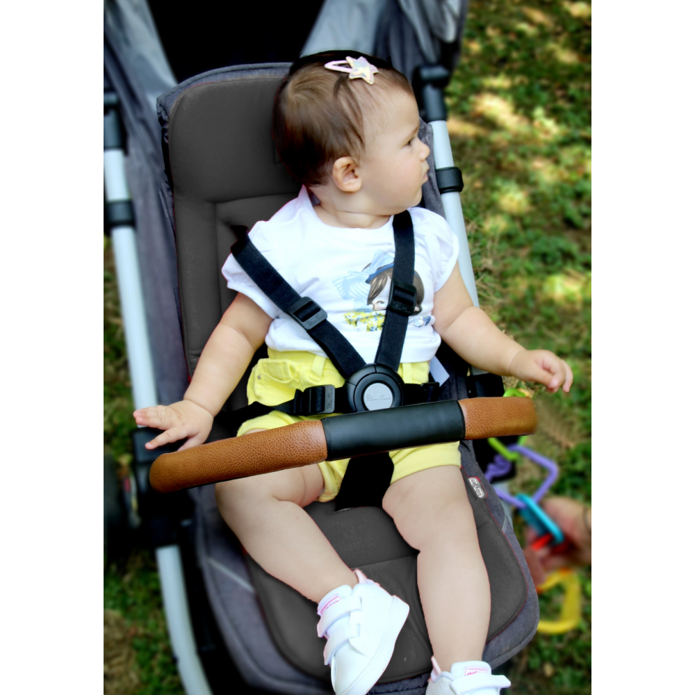 BabyJem Stroller Cushion Grey