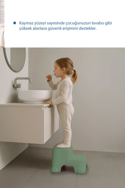 BabyJem Step Stool Soft Green
