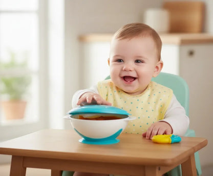 BabyJem Vacuum Suction Plate Blue
