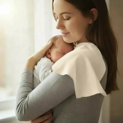 BabyJem Muslin Shoulder Cover Ecru