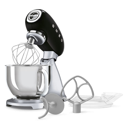 Smeg Stand Mixer SMF04 Black & Silver — BambiniJO Jordan