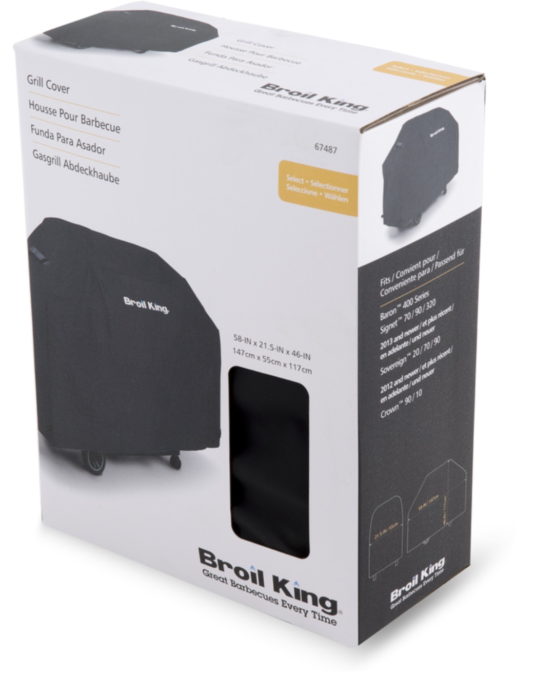 Broil King Grill Cover /Crown/Baron 400 Series