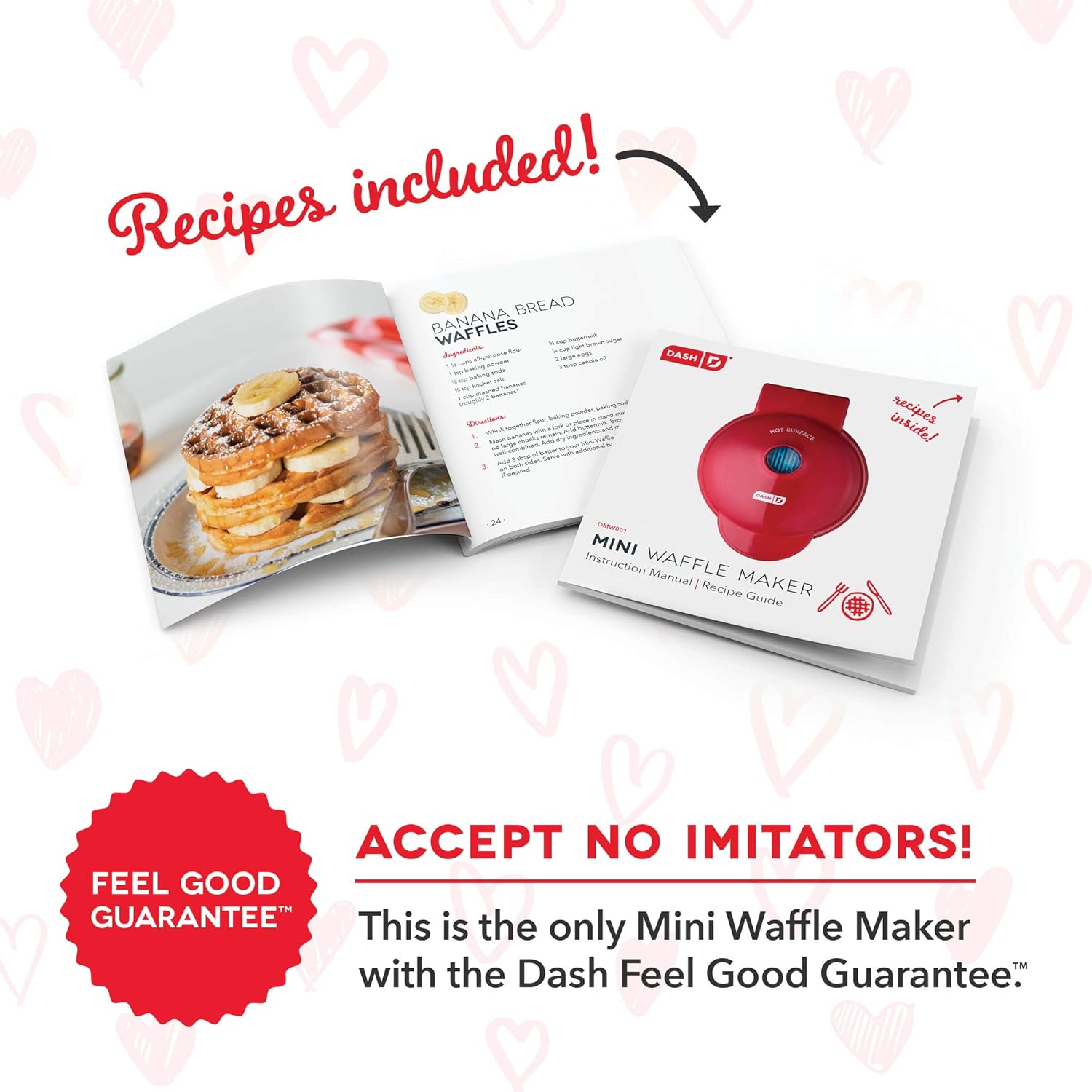 Dash - Waffle Maker | Red Dash - Waffle Maker | Red