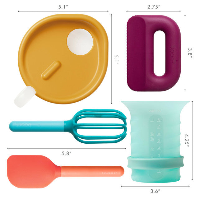 Boon - INTRO 5pc Toddler Food Prep Set