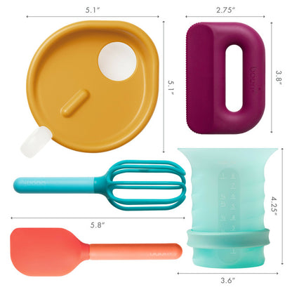 Boon - INTRO 5pc Toddler Food Prep Set