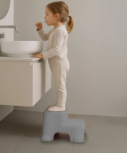 BabyJem Step Stool Soft Grey