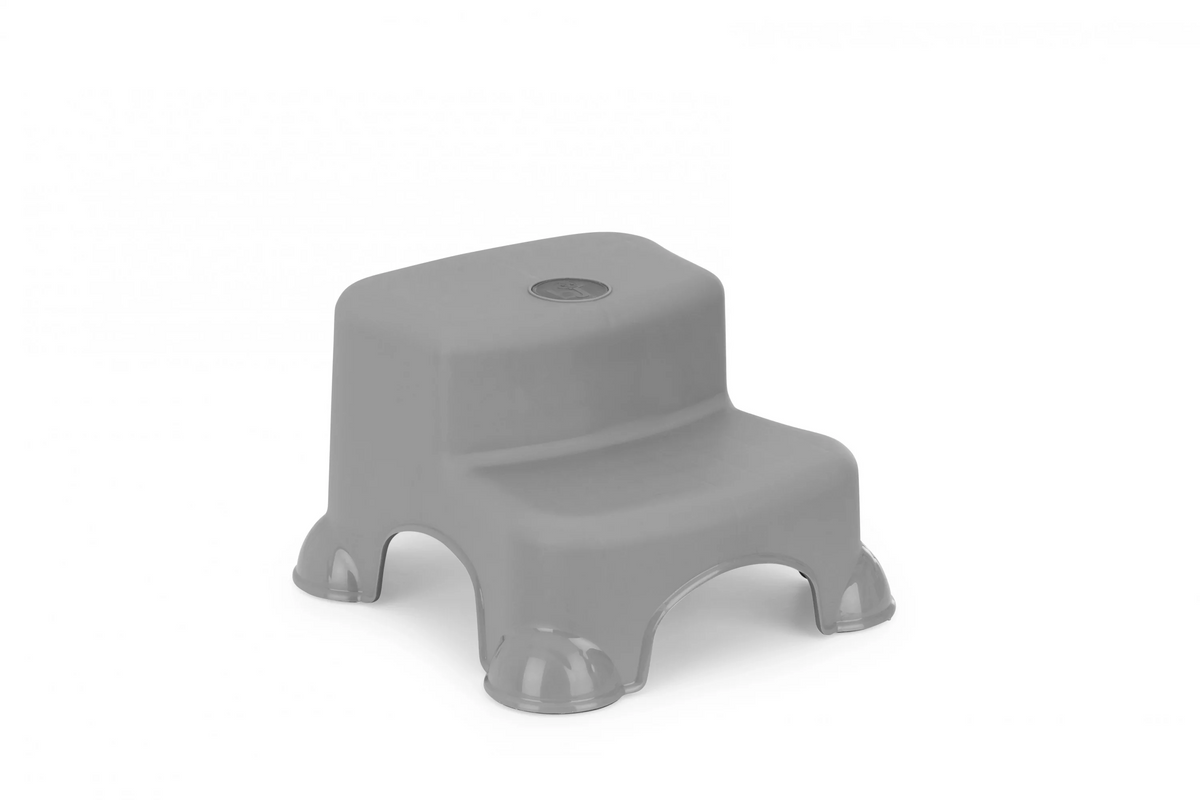 BabyJem Step Stool Soft Grey