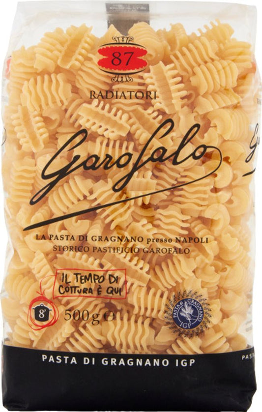 Garofalo Radiatori No. 87 pasta 500g pack — BambiniJO Jordan