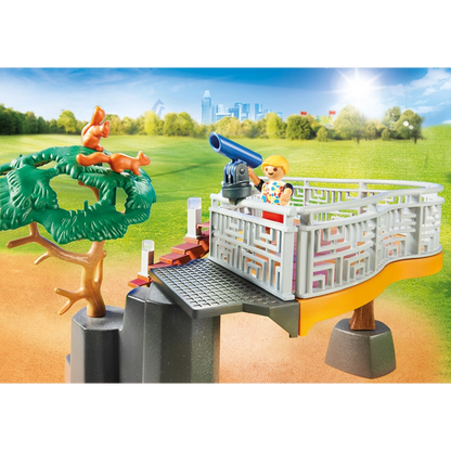 Playmobil - Outdoor Lion Enclosure- 61 Pcs | 4Y+