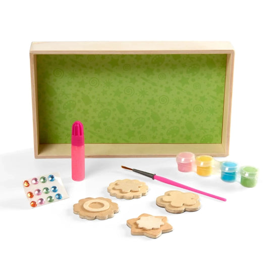 Melissa & Doug Created by Me! Flower Magnets Wooden Craft Kit | 4Y+ — BambiniJO Jordan