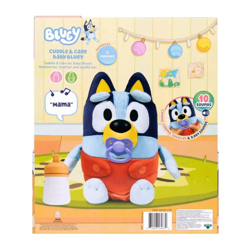 Bluey - دمية بلوشي للعناية والعناق S13- بلووي | 3 سنوات فما فوق Bluey - دمية بلوشي للعناية والعناق S13- بلووي | 3 سنوات فما فوق
