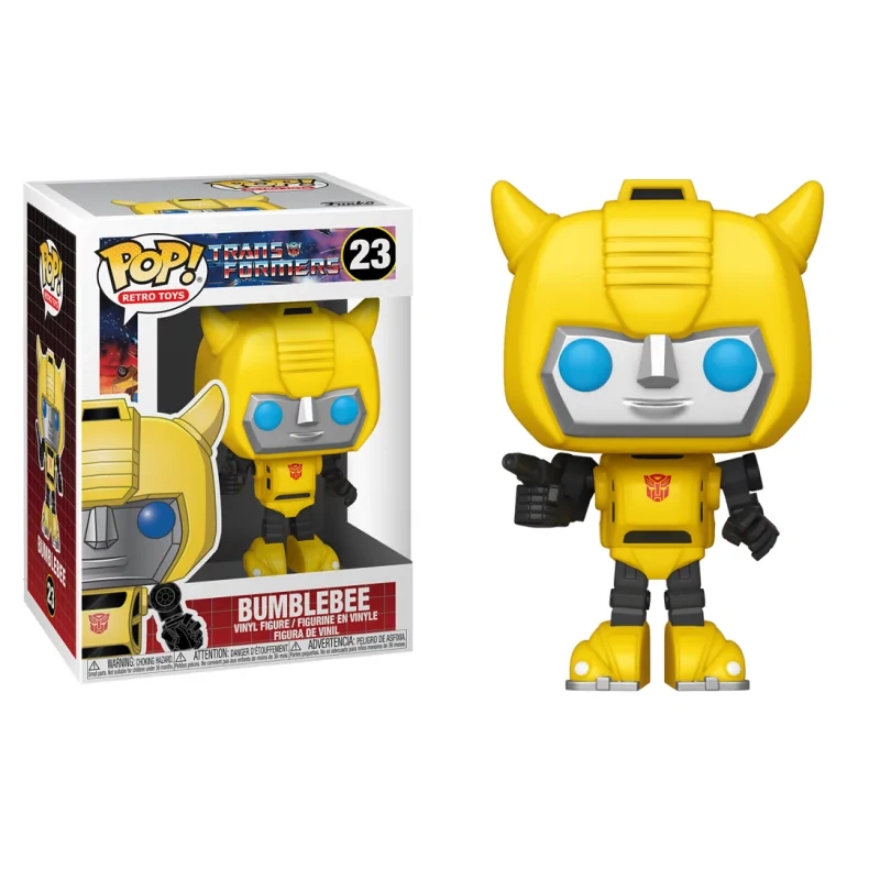 Funko - Pop! ألعاب ريترو: أفلام: Transformers- بامبلبي | 3 سنوات فما فوق Funko - Pop! ألعاب ريترو: أفلام: Transformers- بامبلبي | 3 سنوات فما فوق