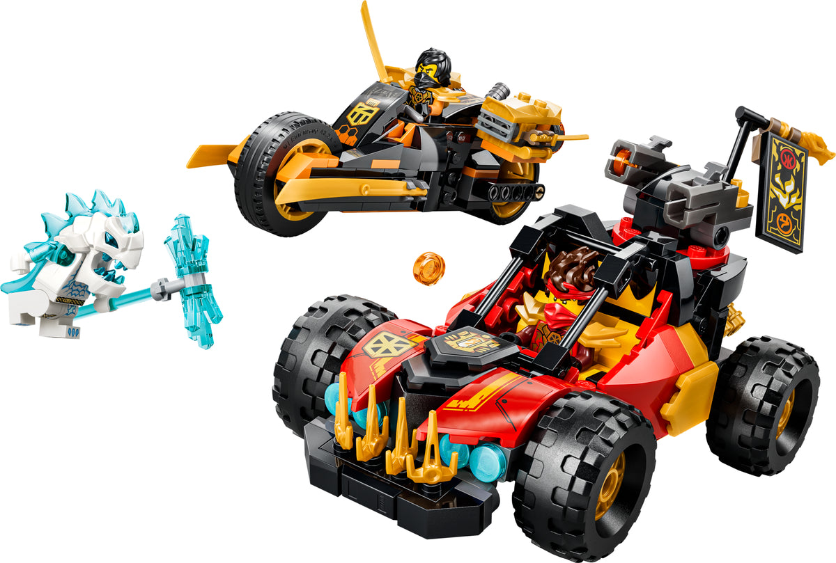 Lego - Kai and Cole's Combiner Vehicles | 394 Pcs | 7Y+