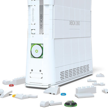 MEGA Microsoft Xbox 360 collectible building set box and built model