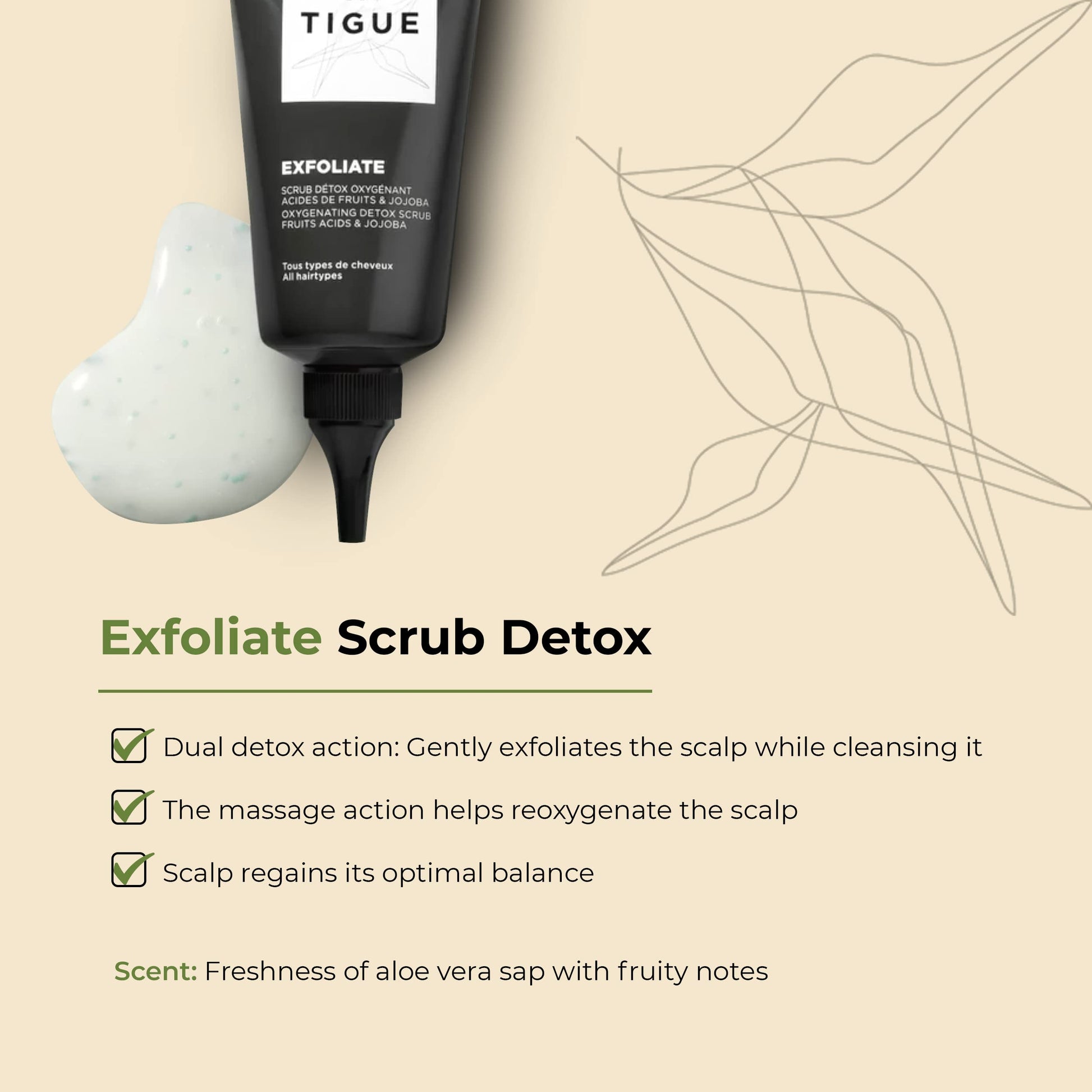 Lazartigue - Exfoliate Scalp Scrub- 75ml Lazartigue - Exfoliate Scalp Scrub- 75ml