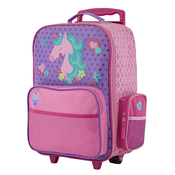 Stephen Joseph | Classic Rolling Luggage | Unicorn Stephen Joseph | Classic Rolling Luggage | Unicorn